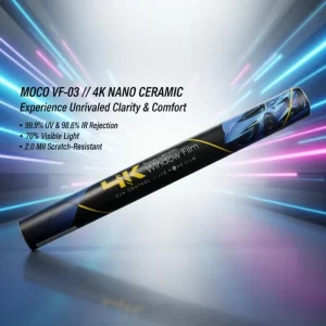 4K Nano Ceramic Window Film (ICE-NOVA) Max. Heat Rejection - Blue Shade ( (Side & Back)